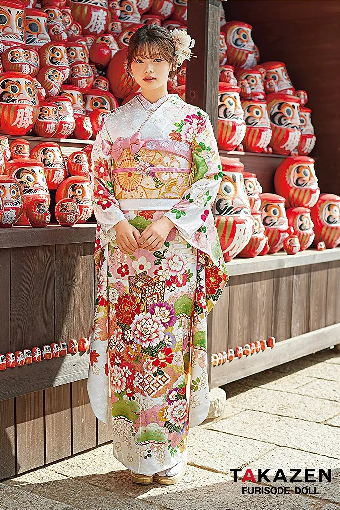 成人式 振袖ネットレンタル 古典 ピンク かわいい 人気 南琴奈