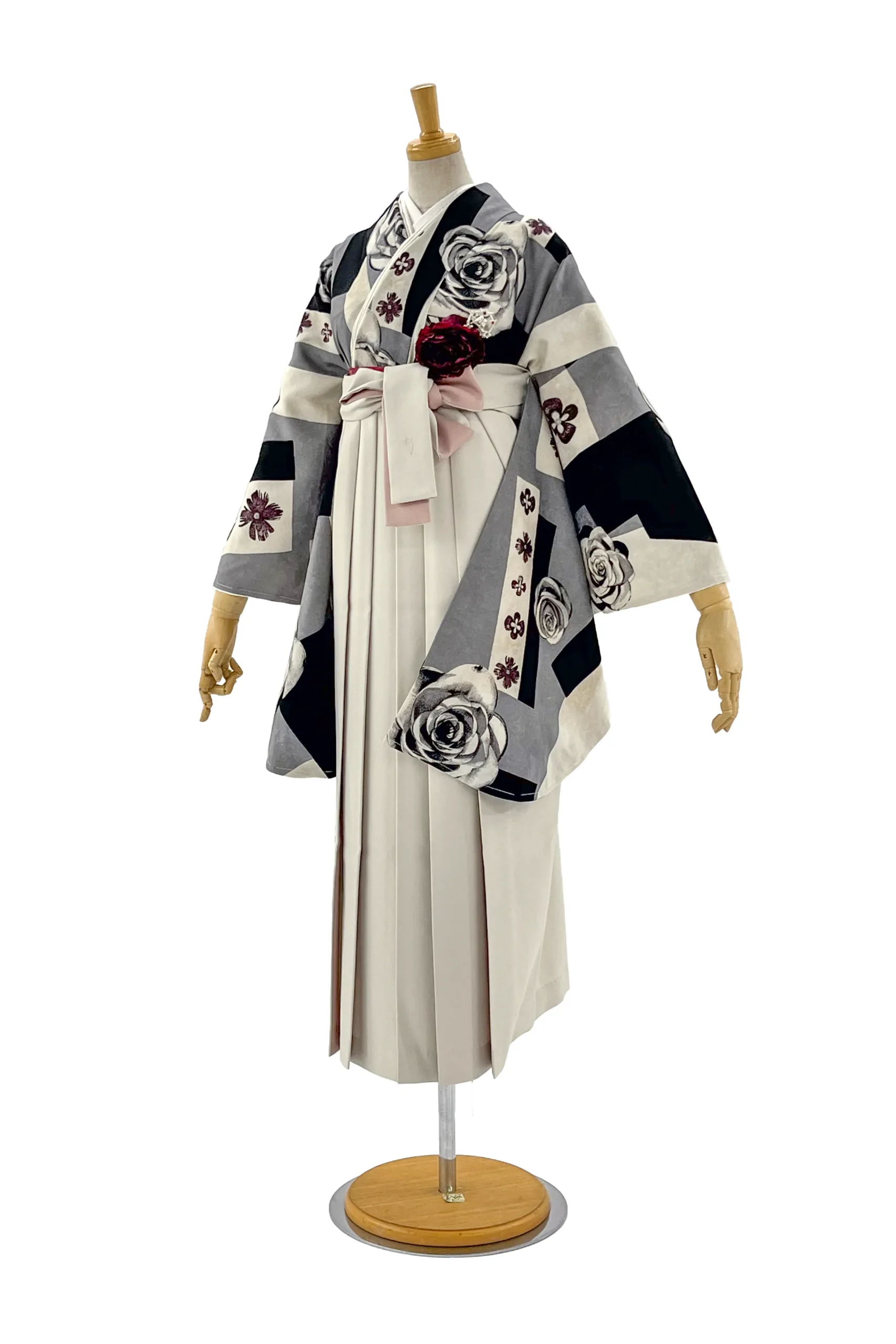 卒業式　袴　ネットレンタル　ブーツスタイル　オシャレ　今どき　レトロ