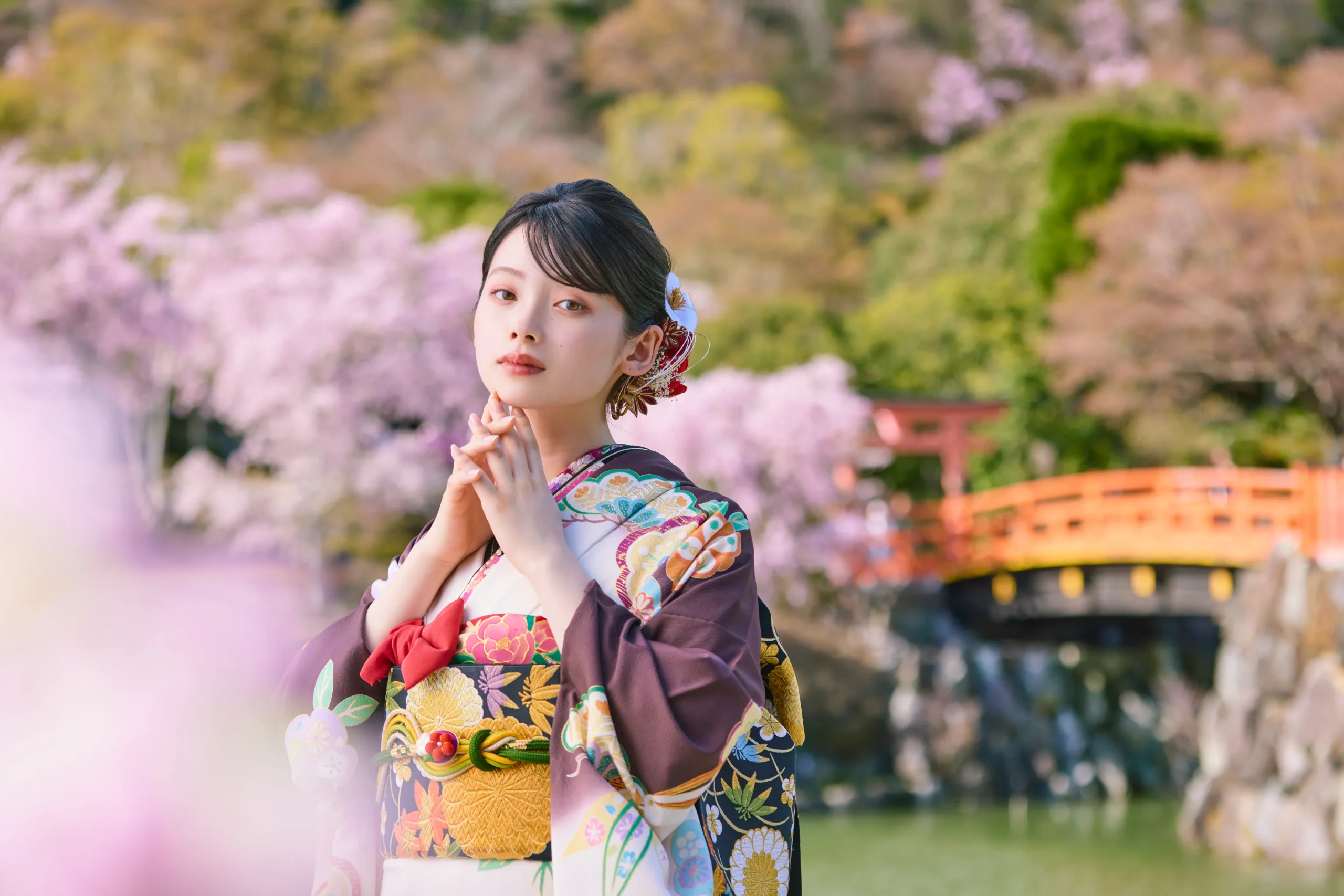 成人式　レンタル　振袖　可愛い　今どき　淡い色　プレミアム古典　古典　華やか　王道　はんなり　上品　綺麗　高級振袖