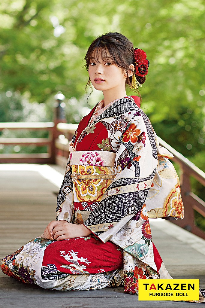 成人式　振袖　ネットレンタル　古典　正統派　可愛い　人気　南琴奈