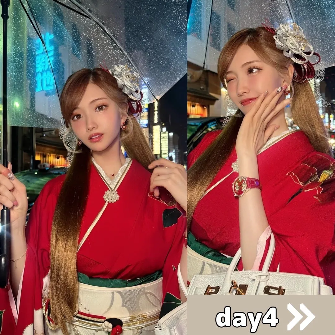 エースグループ キャバ嬢 ひめかちゃん着用振袖