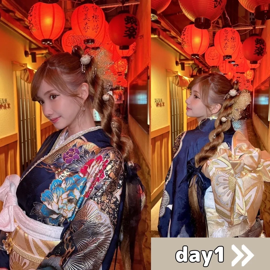 エースグループ　キャバ嬢　ひめかちゃん着用振袖