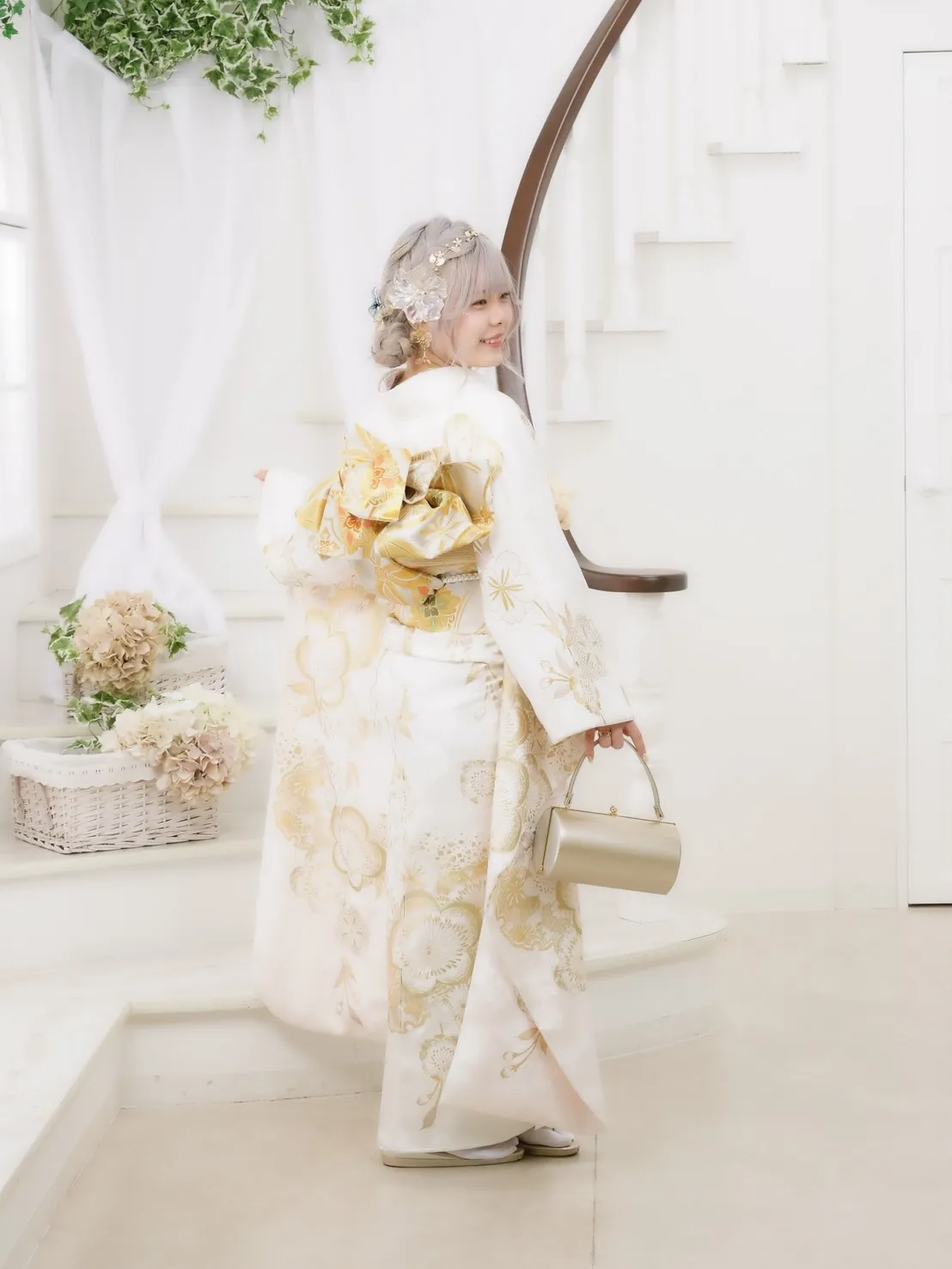 とても素敵な振袖を着させていただきました💫