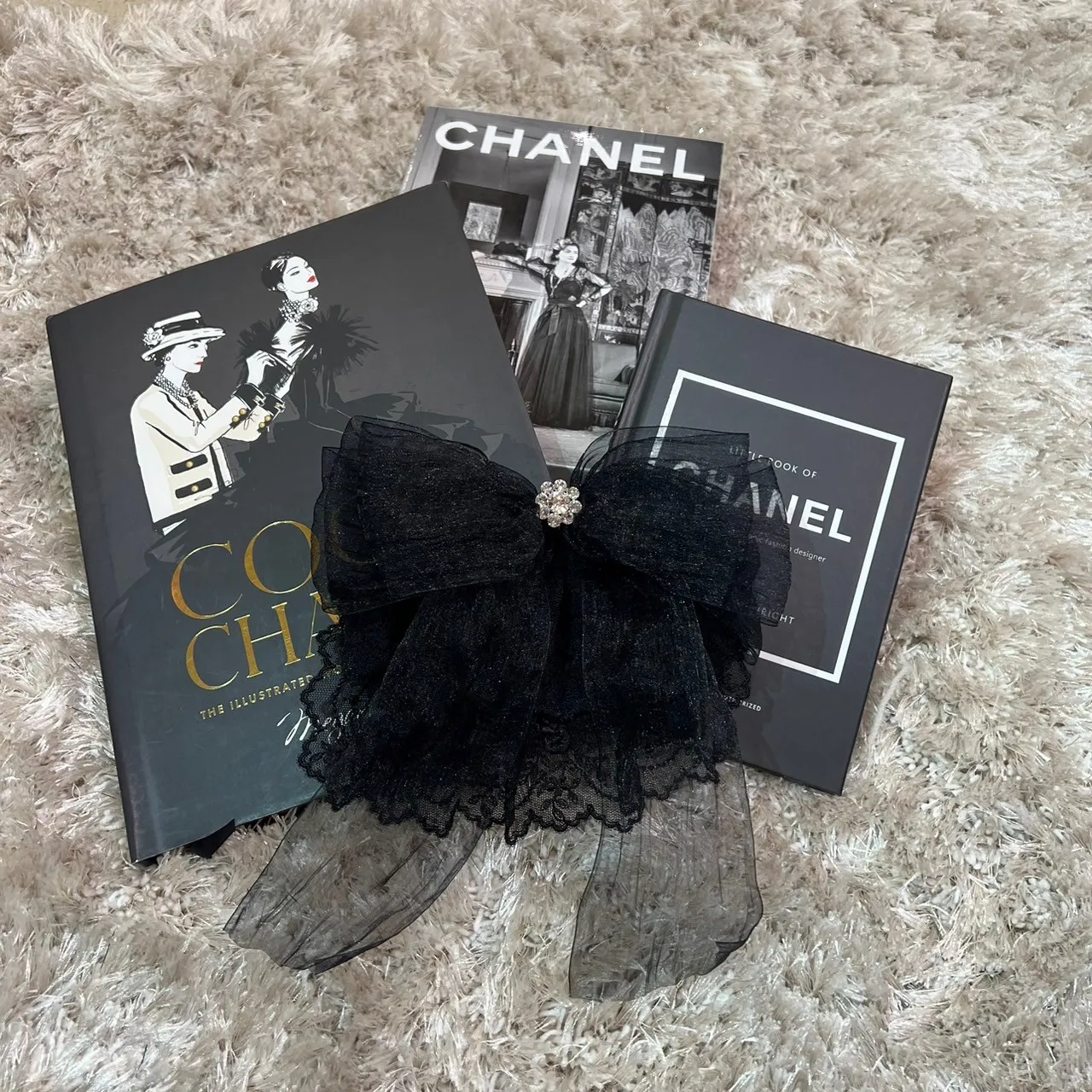 髪飾り　通販　受注販売　黒リボン