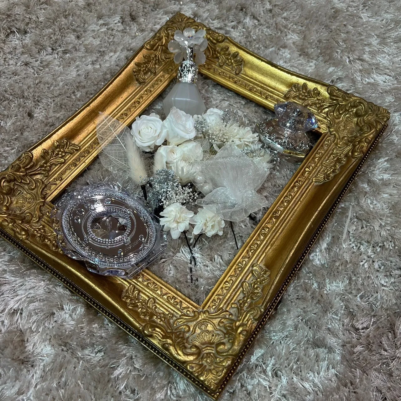 髪飾り　通販　受注販売　白