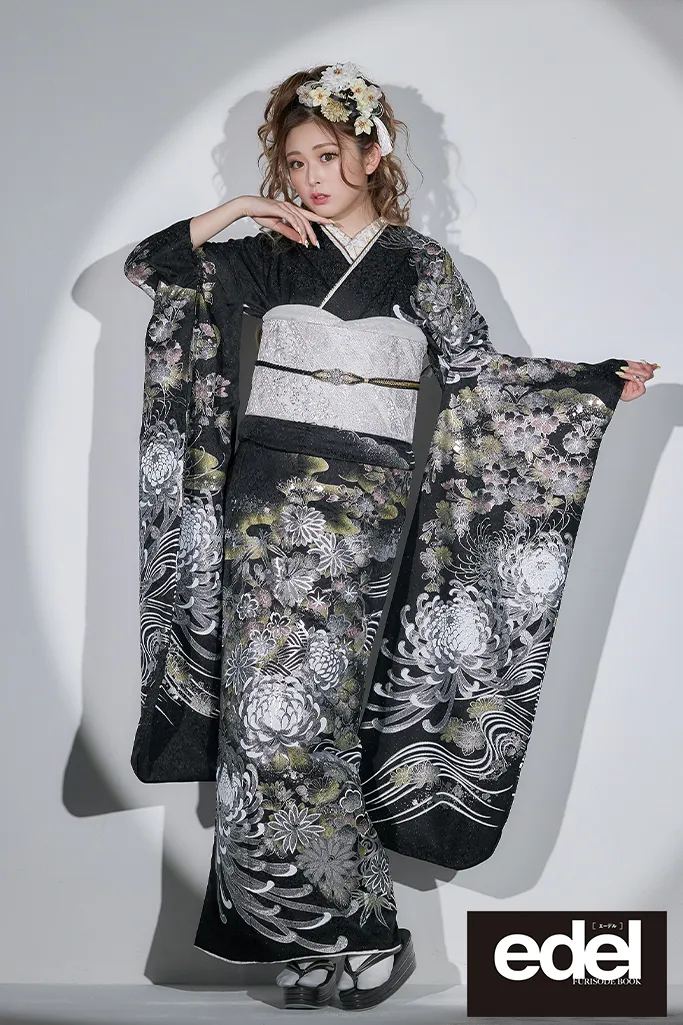 ゆうちゃみ振袖 人気 かっこいい