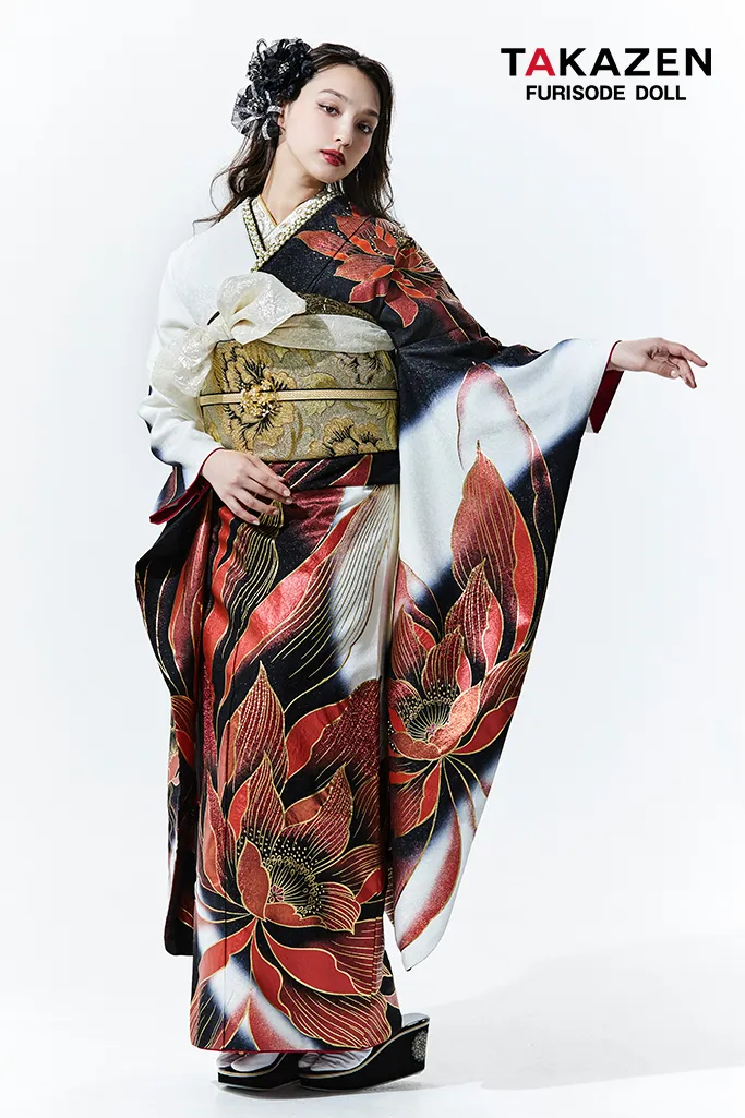 香川るな 振袖 ネットレンタル モード 派手