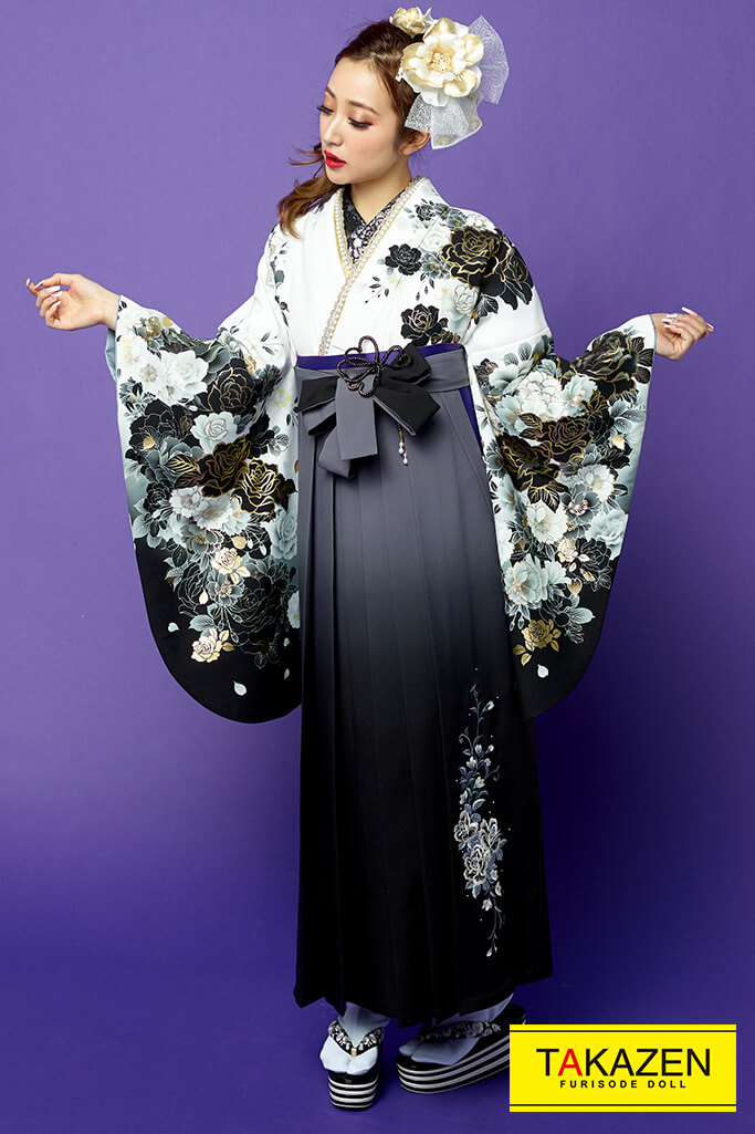 かっこいい　袴　おしゃれ　目立つ　ギャル　