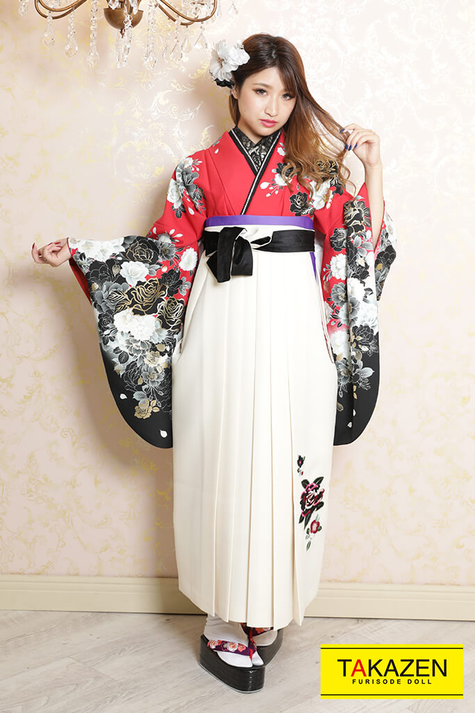 かっこいい　袴　おしゃれ　目立つ　ギャル　