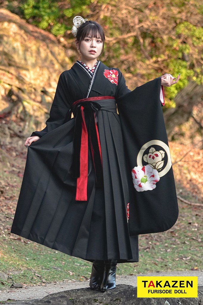 かっこいい　袴　おしゃれ　目立つ　ギャル　