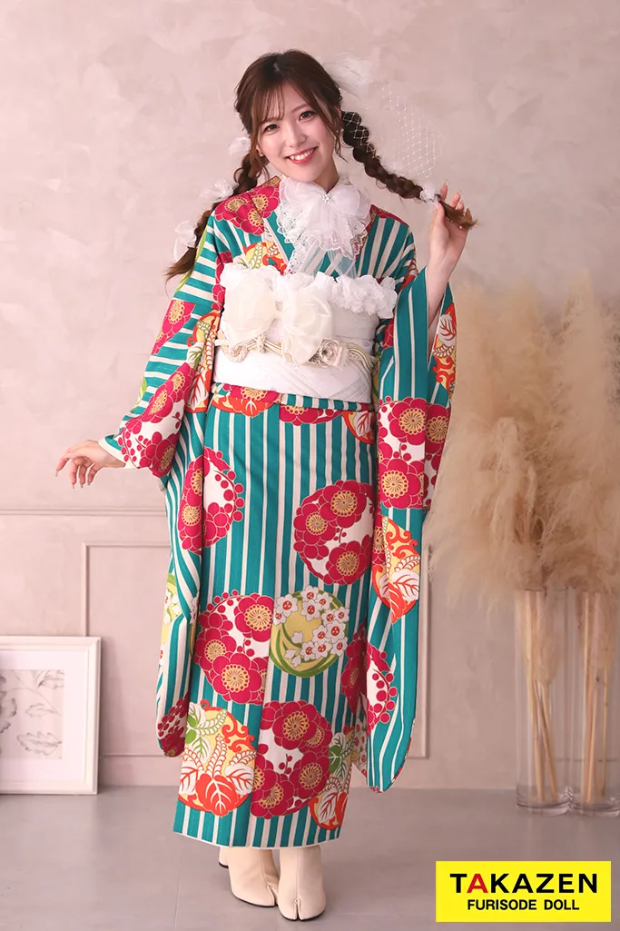 成人式 振袖ネットレンタル 安カワ レトロ 可愛い