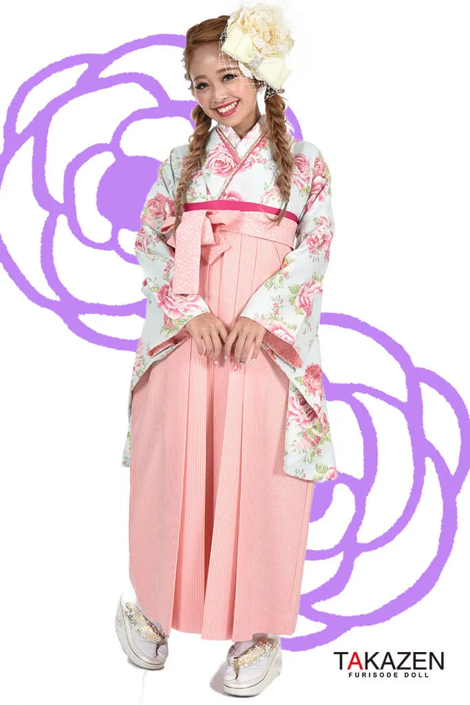 卒業式　袴　小学生　可愛い　ピンク　低身長さんにオススメ