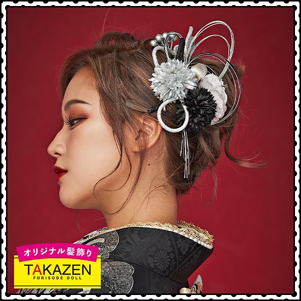 成人式　髪飾り　派手　目立つ　大きい