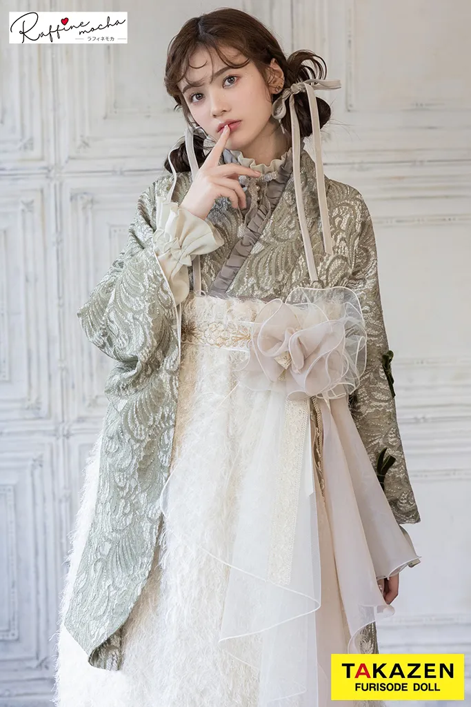 卒業式　袴　2025年　新作　くすみ　ドレス袴　イマドキ