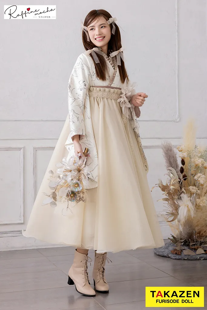 卒業式　袴　2025年　新作　くすみ　ドレス袴　イマドキ