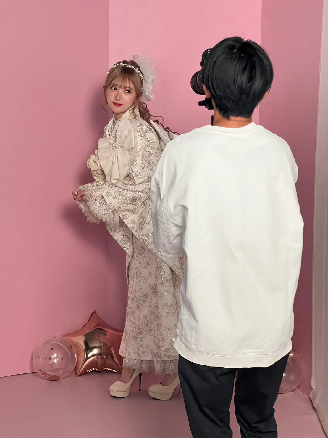 成人式　レンタル　振袖　可愛い　今どき　キラキラ　オフショット　せいな