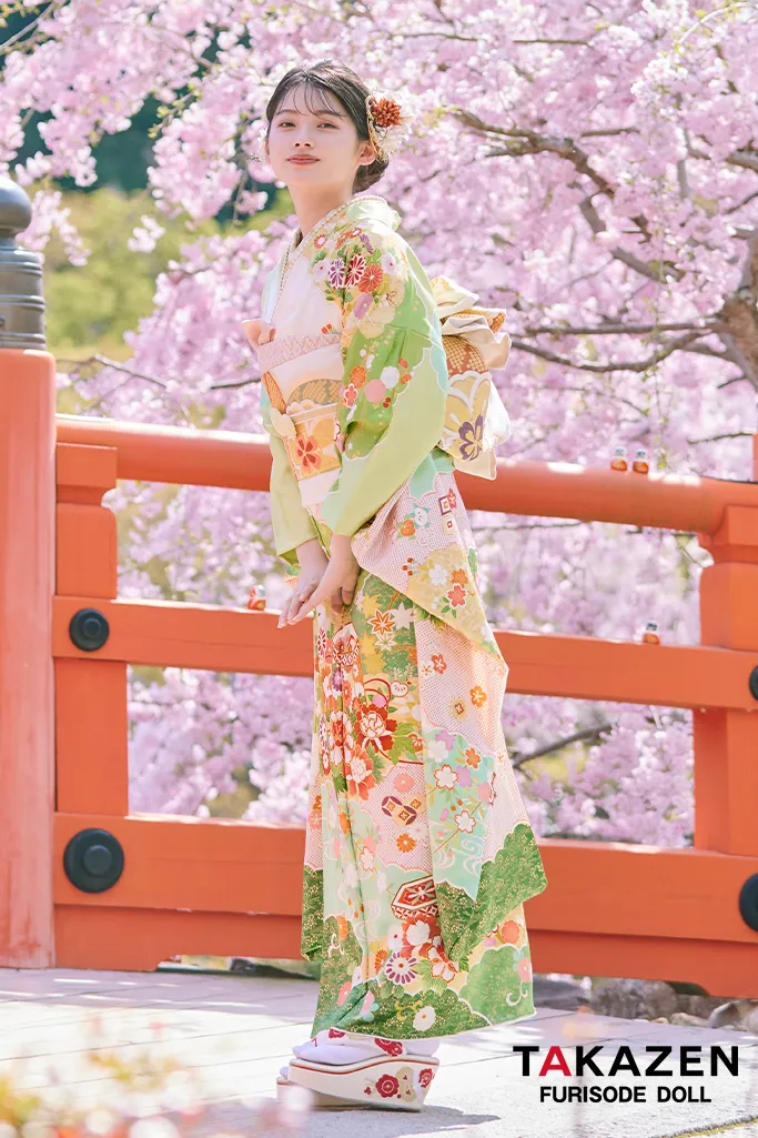 成人式　レンタル　振袖　可愛い　今どき　淡い色　プレミアム古典　古典　華やか　王道　はんなり　上品　綺麗　高級振袖　南琴奈