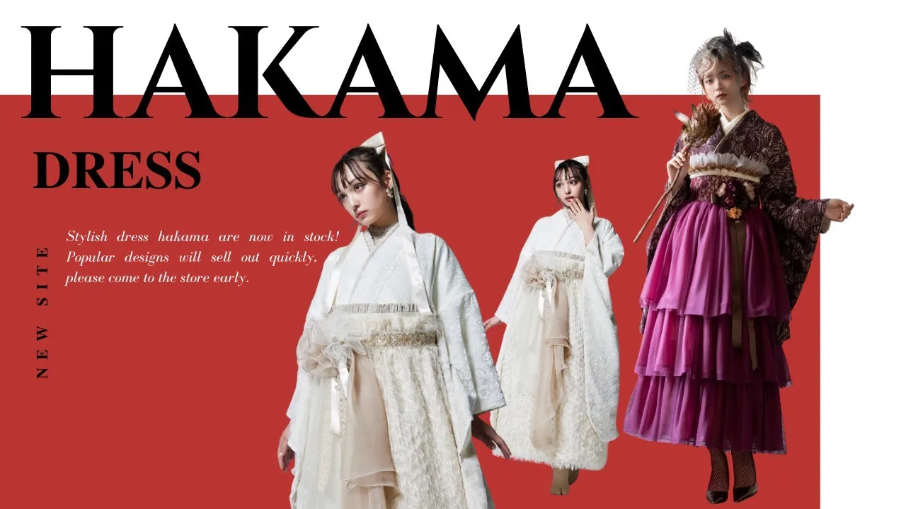 最新作♡ドレス袴が入荷しました(⋈◍＞◡＜◍)。✧♡