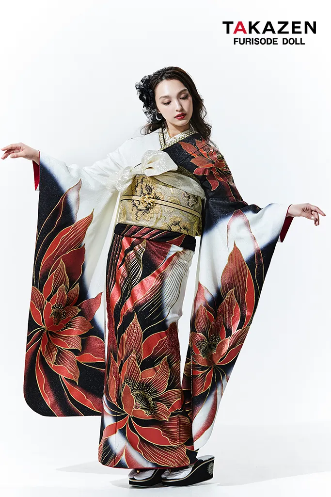 成人式　レンタル　振袖　可愛い　今どき　上品　綺麗　モード