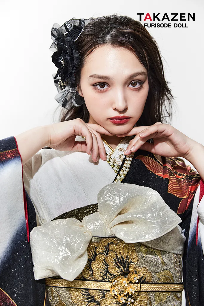 成人式　レンタル　振袖　可愛い　今どき　上品　綺麗　モード