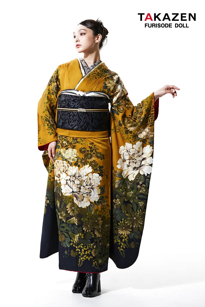 成人式　レンタル　振袖　可愛い　今どき　上品　綺麗　ヴィンテージ