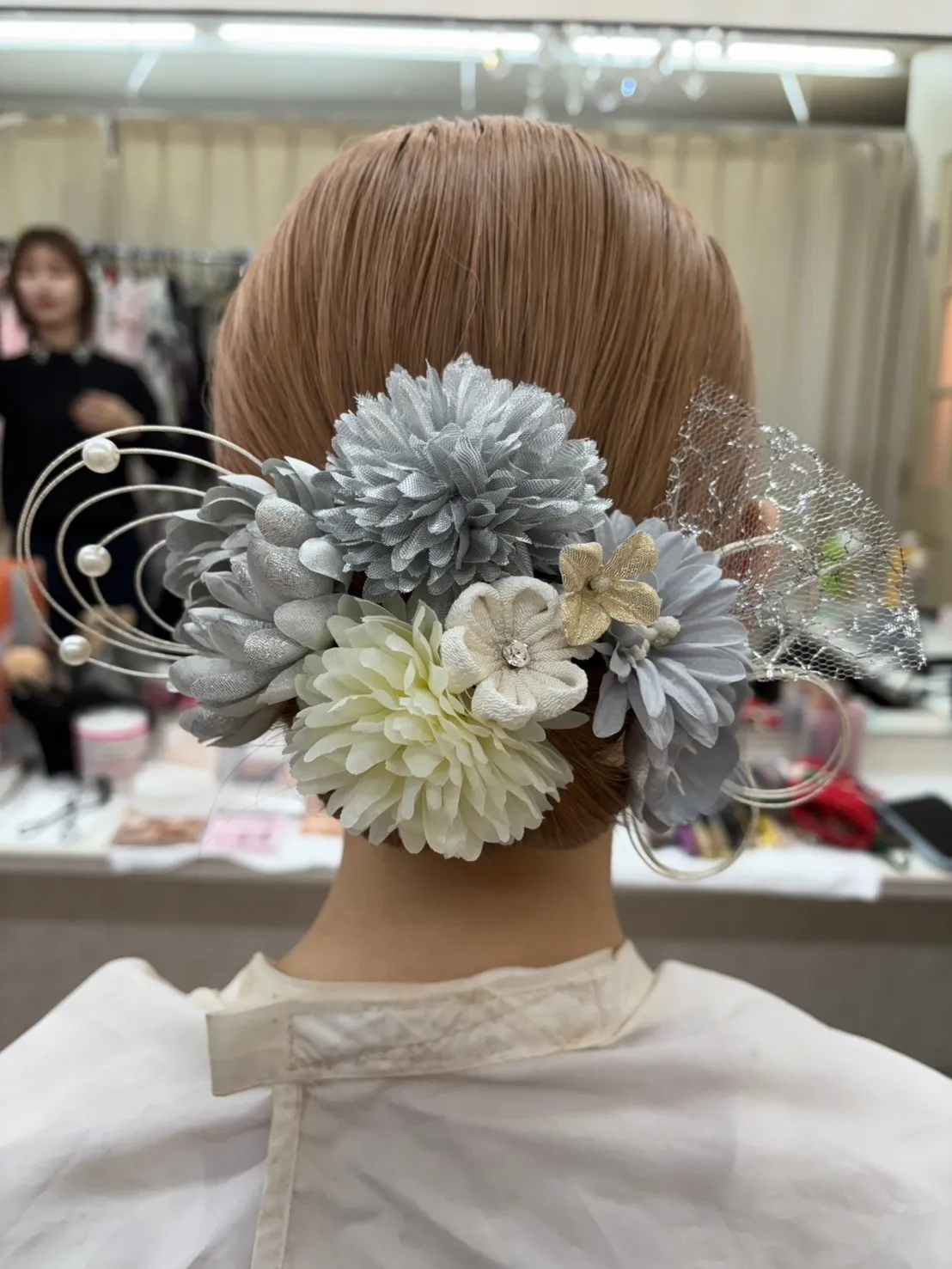 成人式 レンタル 振袖 前撮り ヘアアレンジ ヘアアクセサリー