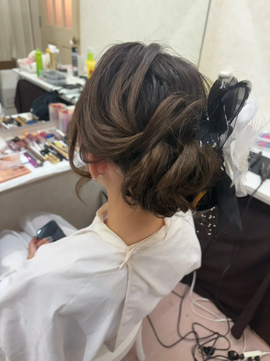 成人式 レンタル 振袖 前撮り ヘアアレンジ ヘアアクセサリー