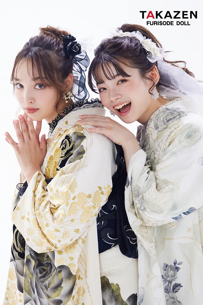 成人式　振袖　LOOKBOOK 　オシャレ　可愛い　ヘップバーン　シャネルカラー　キラキラ　リボン　ドレス調