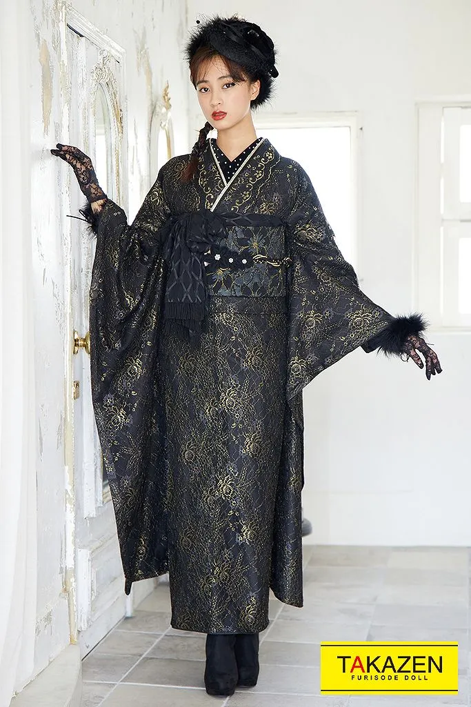 ヴィンテージ　成人式　振袖　オシャレ　可愛い　誰ともかぶらない