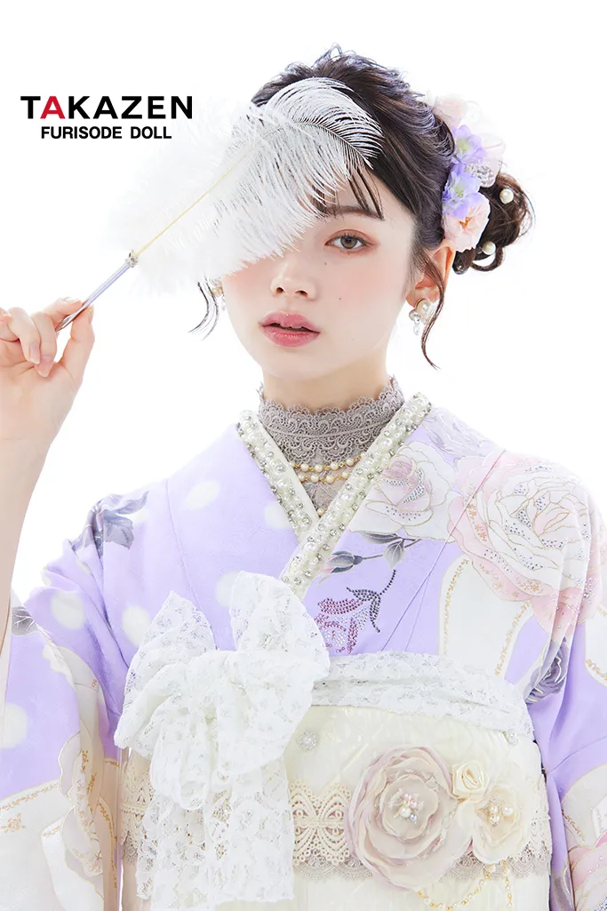 成人式　振袖　LOOKBOOK 　オシャレ　可愛い　ヘップバーン　シャネルカラー　キラキラ　リボン　ドレス調