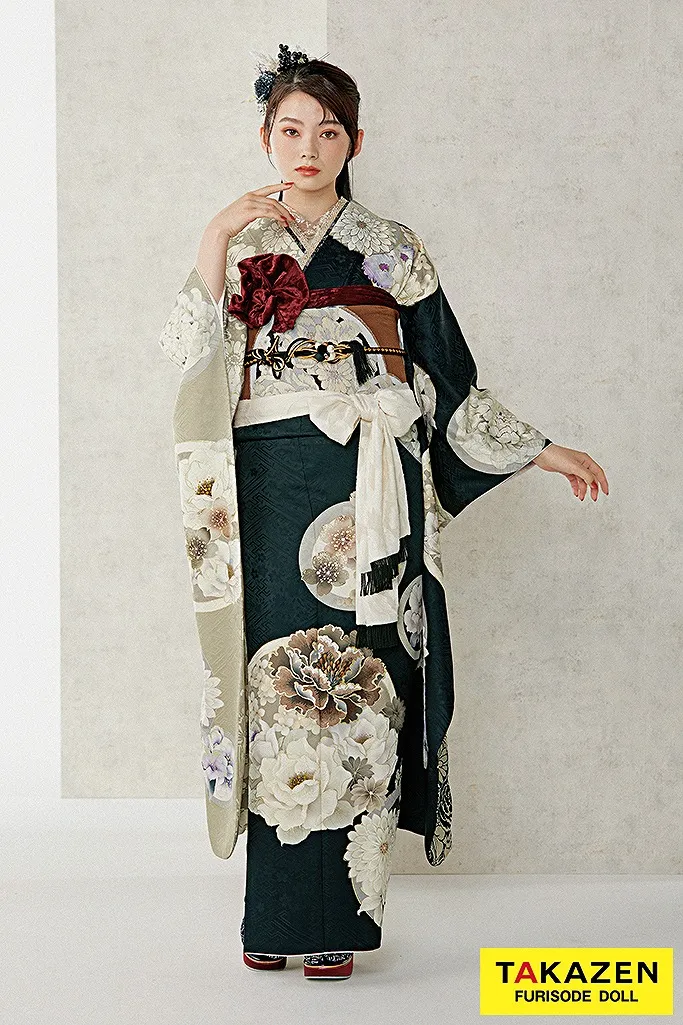 ヴィンテージ　成人式　振袖　オシャレ　可愛い　誰ともかぶらない