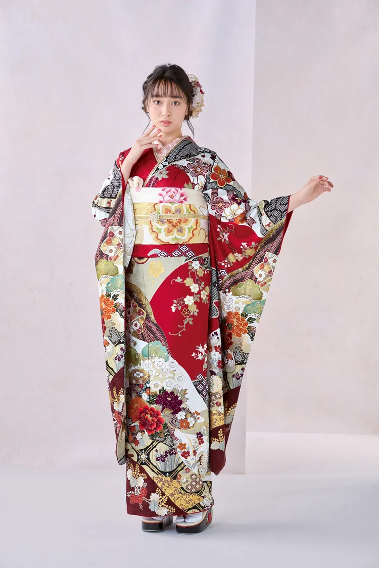 成人式振袖　正統派古典