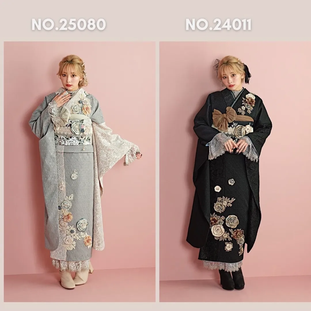 成人式　振袖　かわいい　ヘップバーン　ぴょな