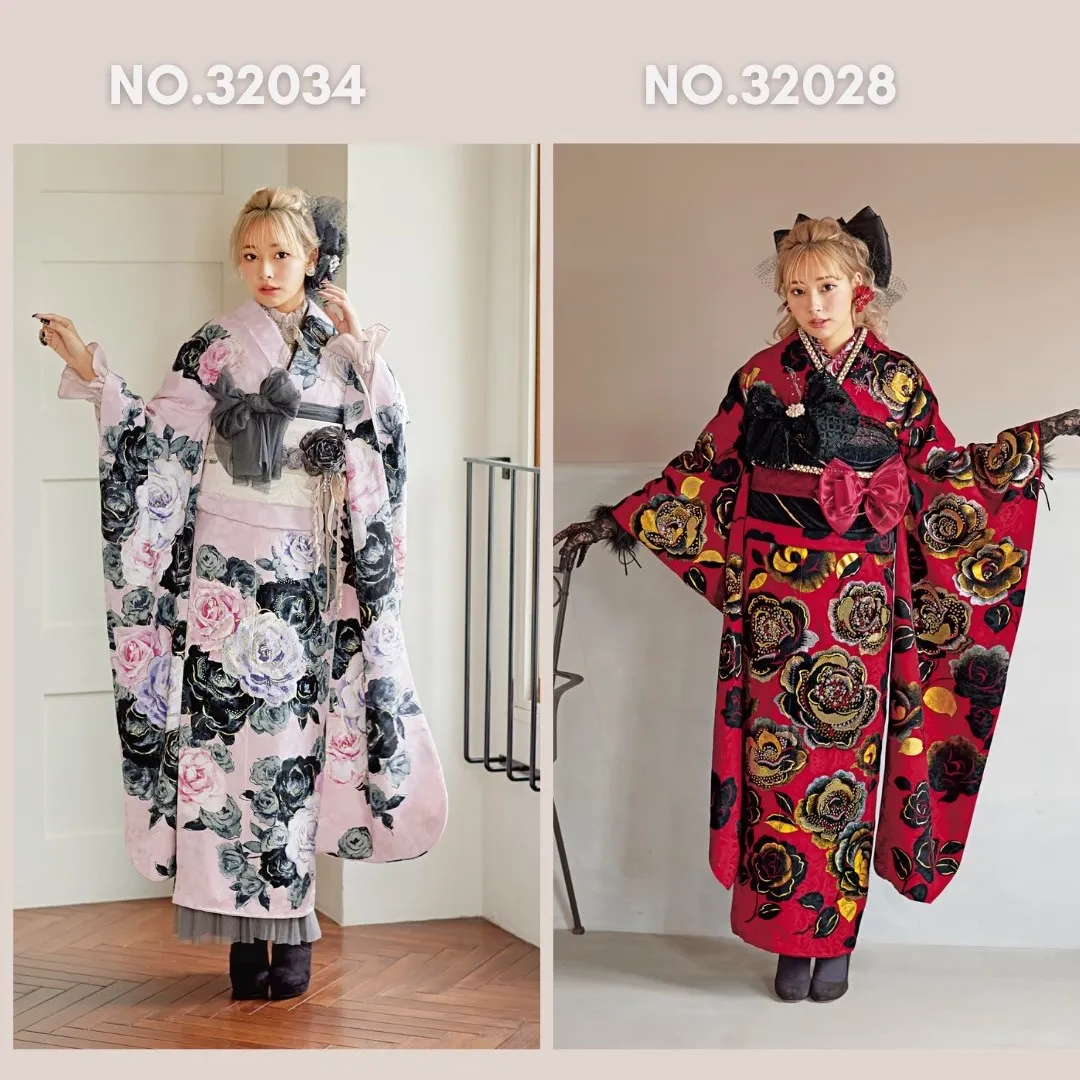 成人式　振袖　かわいい　ヘップバーン　ぴょな
