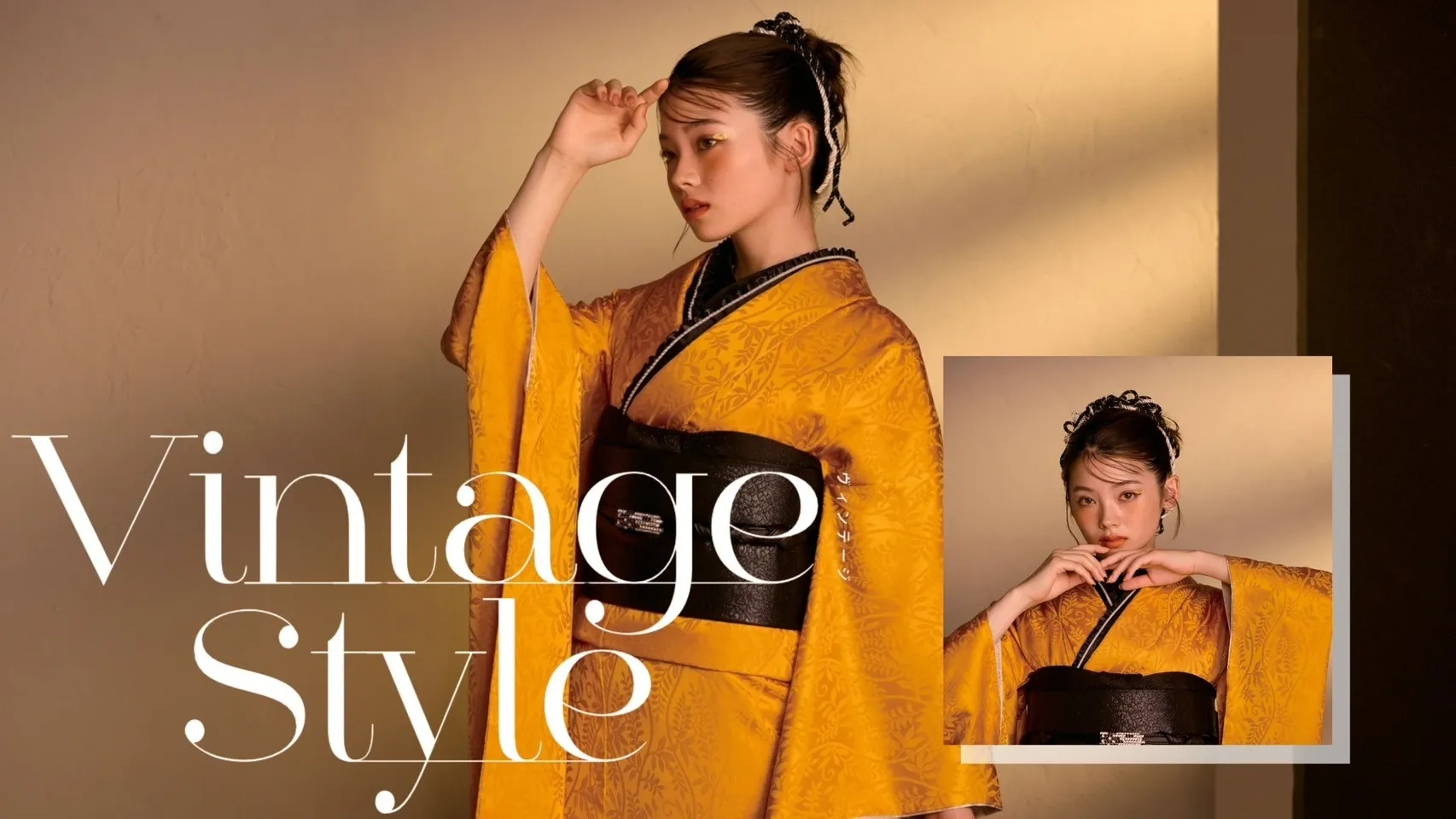 新作振袖✨✨シンプルでオシャレなヴィンテージスタイル振袖ご紹介💜