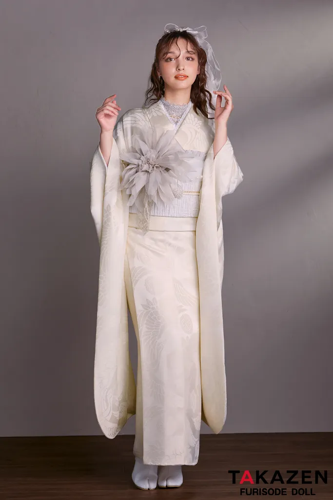 成人式　振袖　ネットレンタル　ヴィンテージスタイル　シンプル