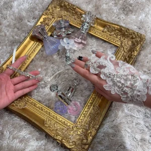 成人式　前撮り　卒業式　可愛い　ヘアアレンジ　髪飾り　新作　グローブ　キラキラ