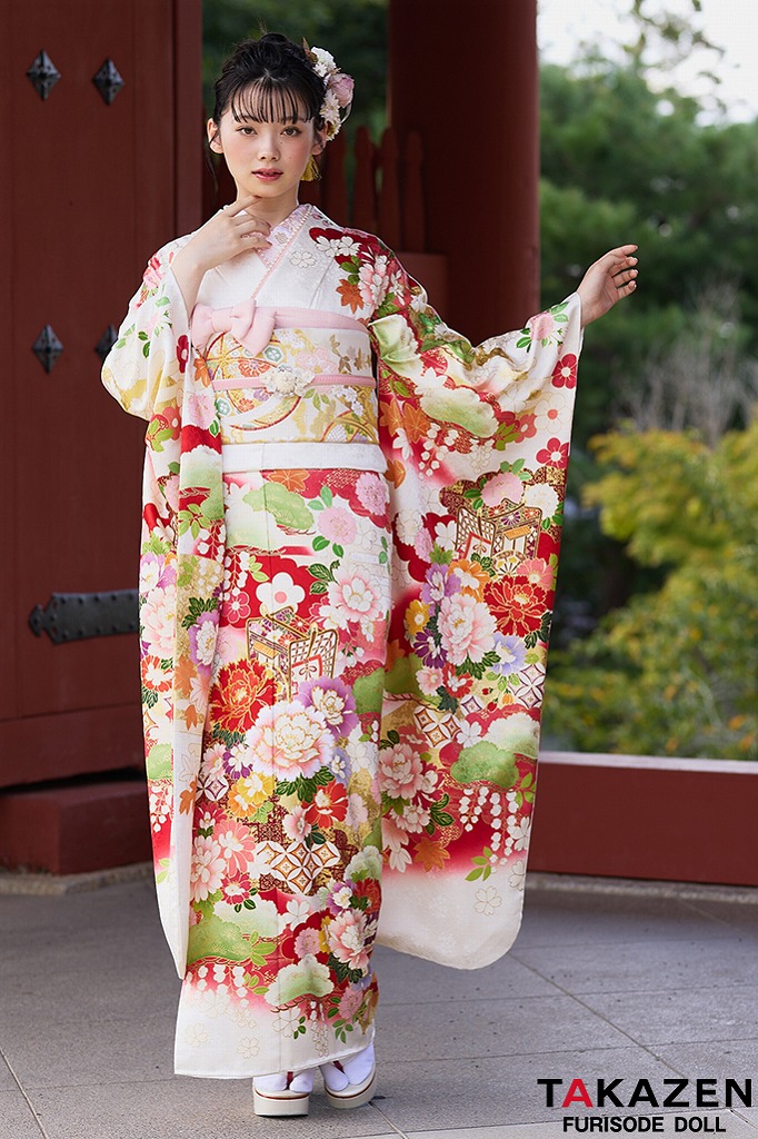 成人式　振袖　振袖レンタル　正統派古典　上品　はんなり　南琴奈　可愛い　キレイ　王道