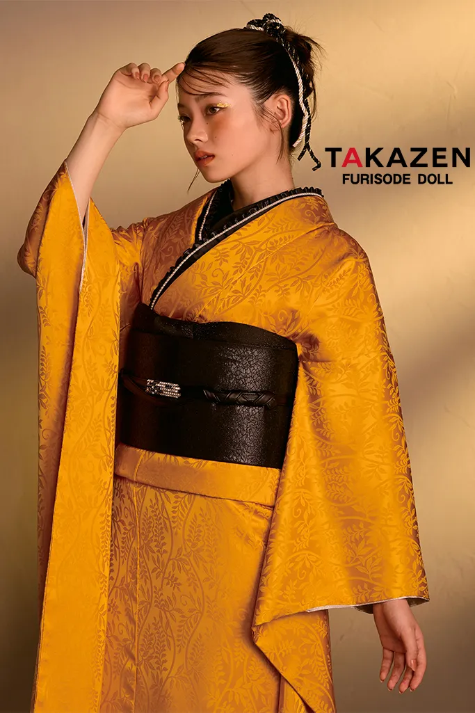 成人式 振袖 レンタル ネットレンタル ヴィンテージスタイル 無地 無地振袖 シンプル 誰ともかぶらない 個性的