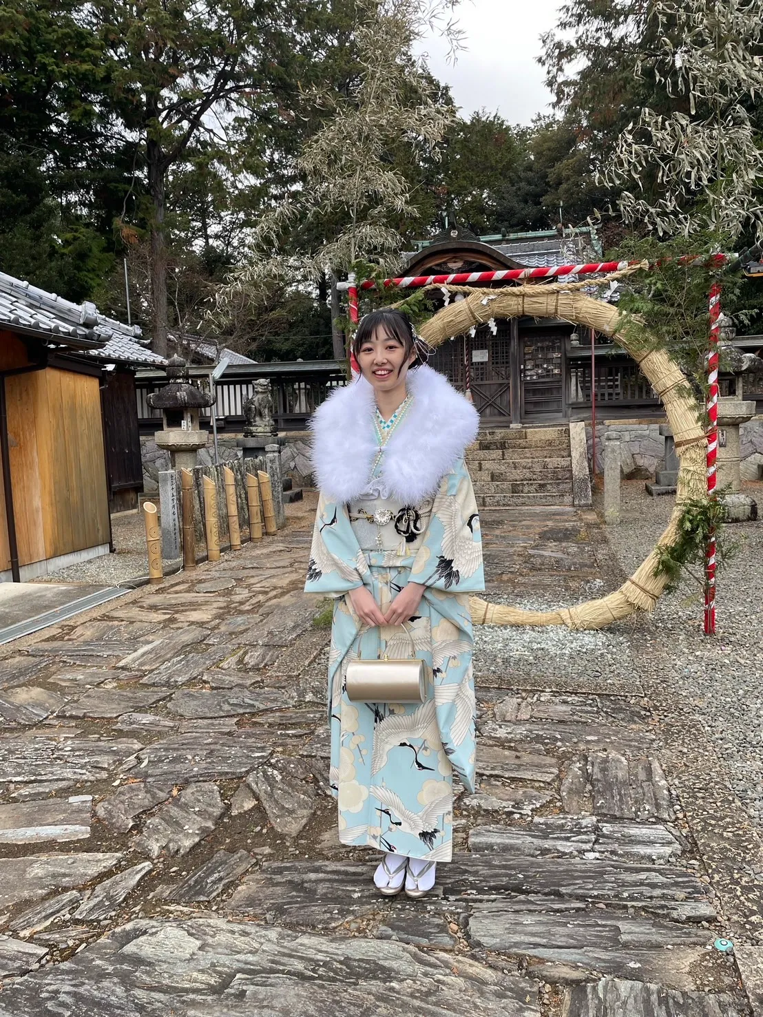 素敵な振袖を借りる事ができ、一生の思い出になりました✨