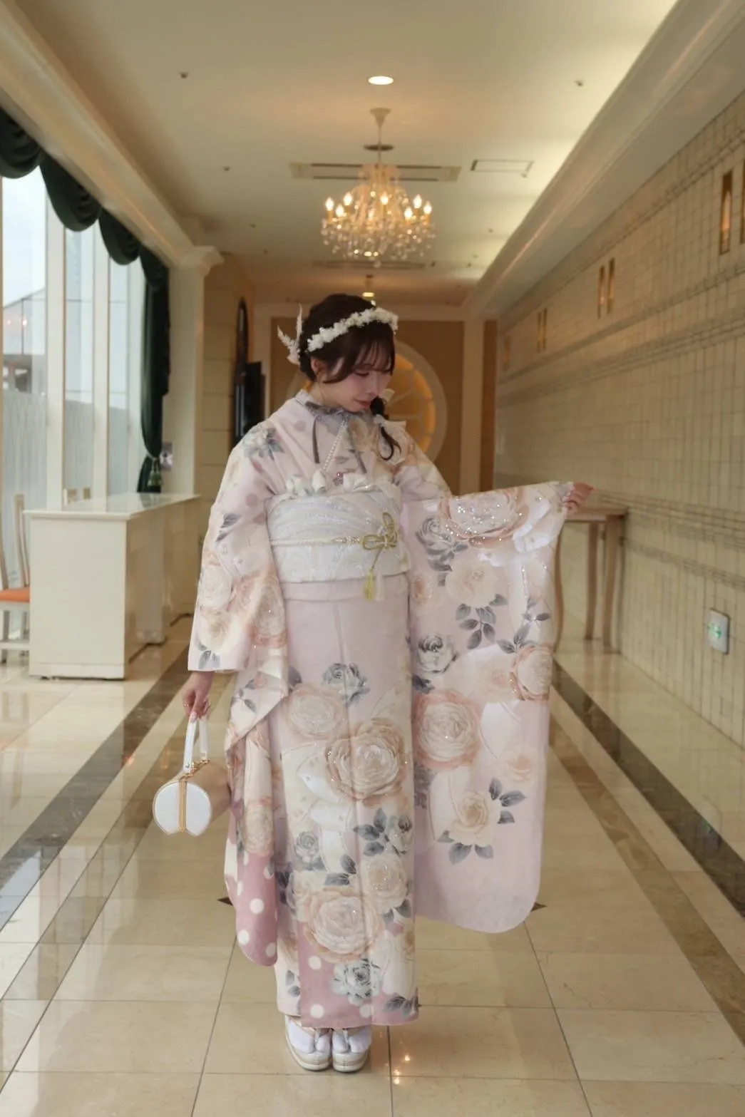 成人式　振袖　2026年成人　かわいい　キラキラ