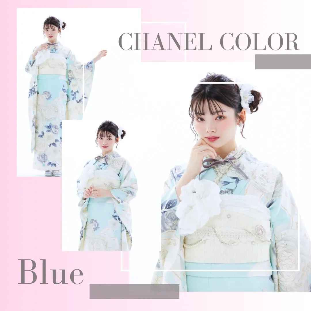 成人式　振袖ネットレンタル　かわいい　水色