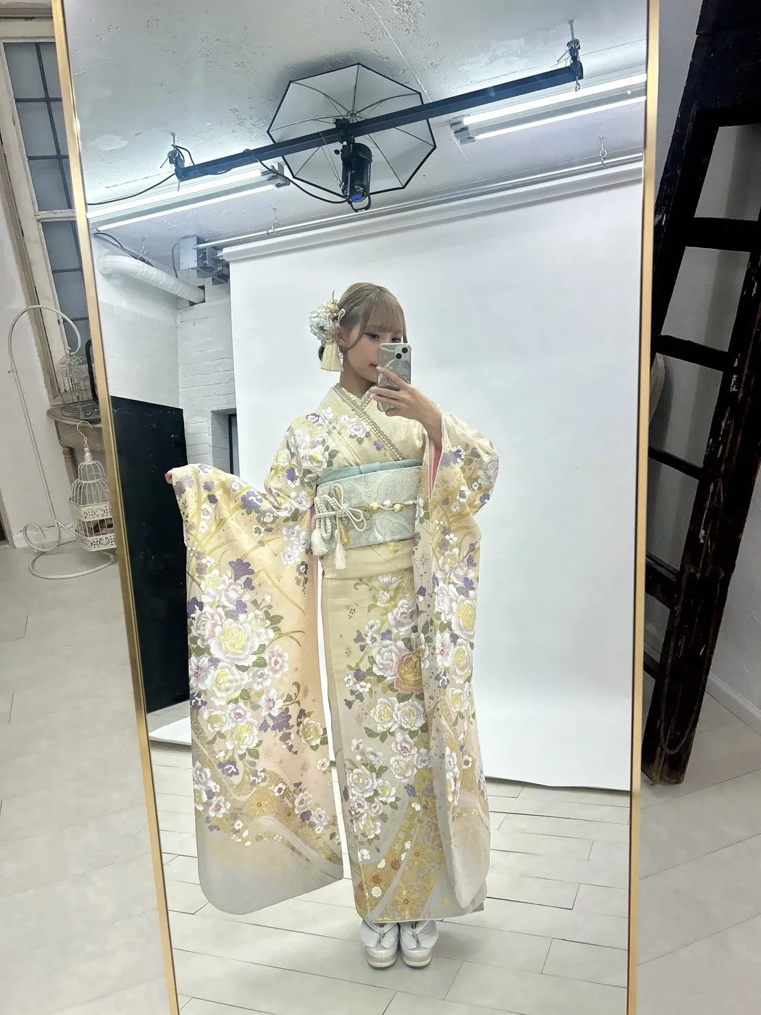 成人式　振袖　2026年成人　かわいい　キラキラ