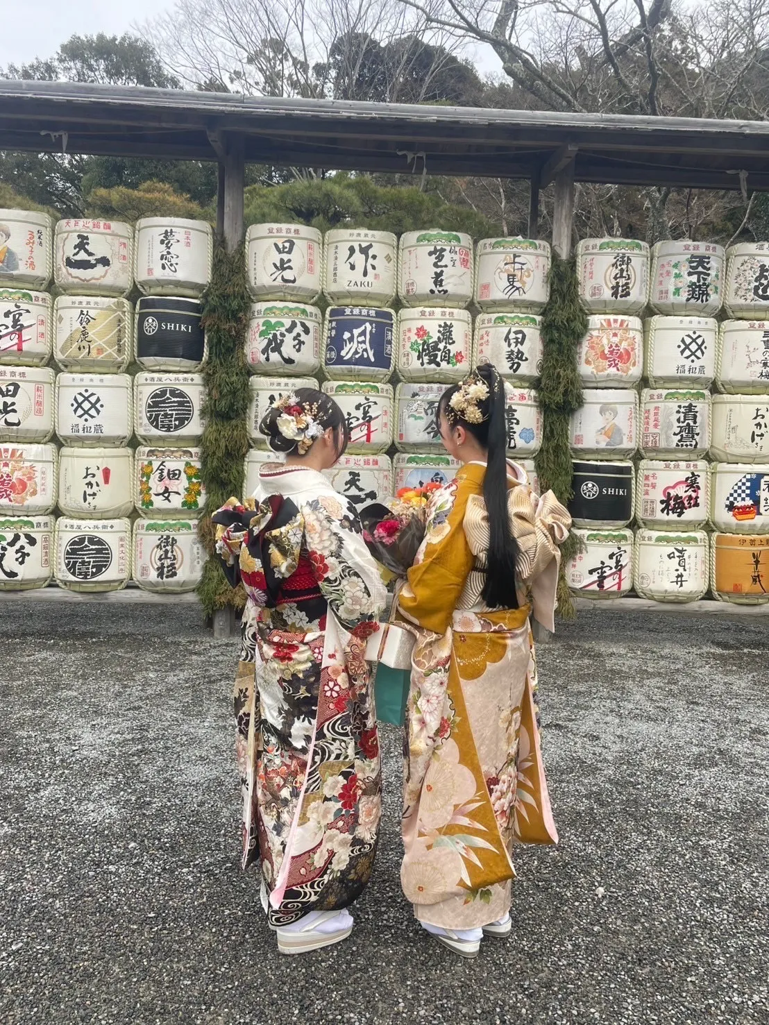 一生に一度の成人式で振袖ドールさんの振袖を着ることが出来て良かったです！