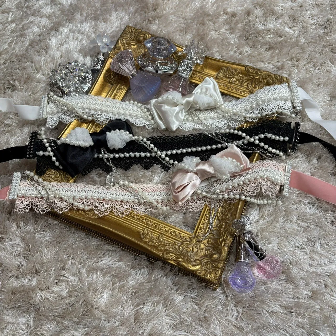 成人式　振袖　卒業式　袴　小物　キラキラ　可愛い　新作小物　人とかぶらない　帯締め