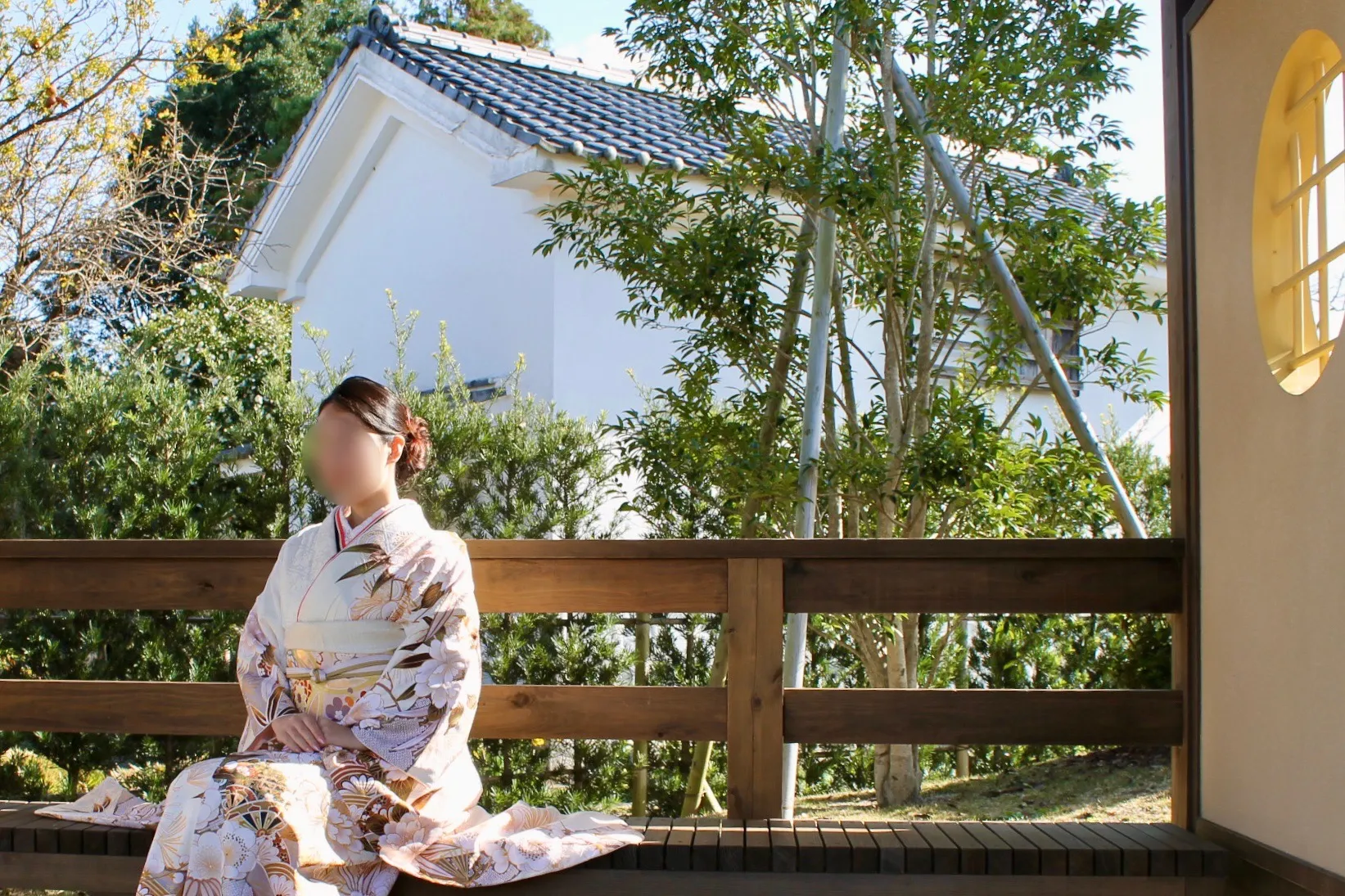 綺麗な振袖を着て式に参加出来たことがとても幸せです✨️