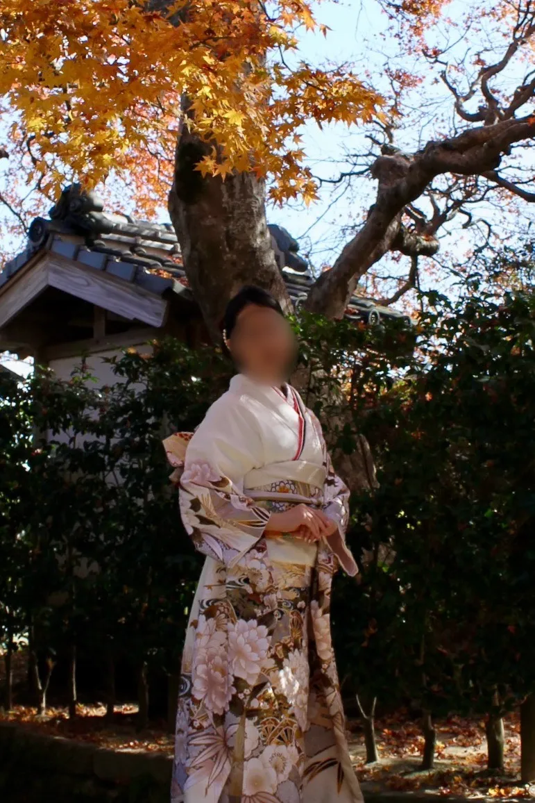 綺麗な振袖を着て式に参加出来たことがとても幸せです✨️