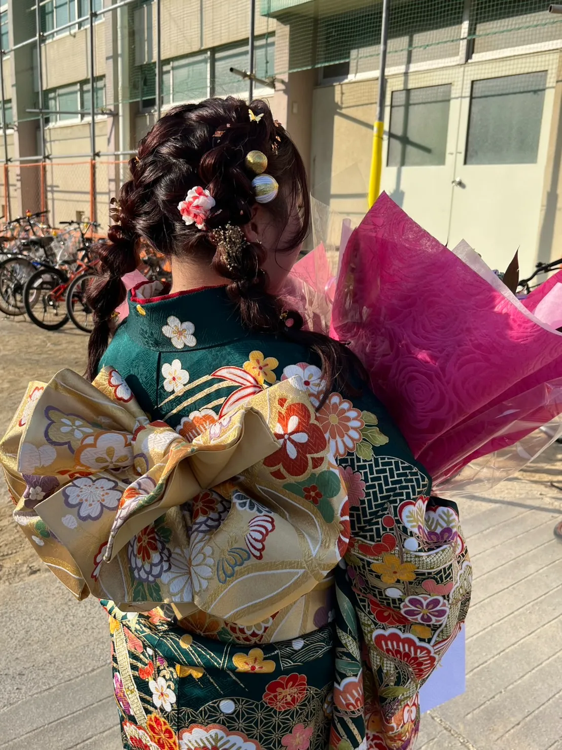 昨日無事、成人式を迎えることできました！