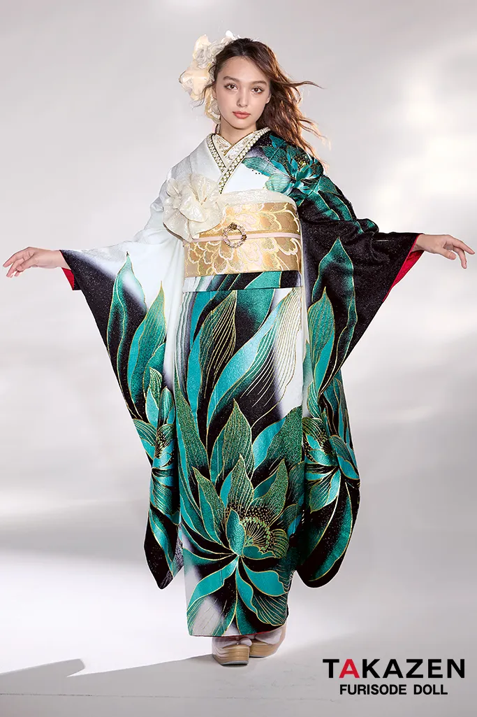 成人式　振袖　キラキラ　モード　セクシー　ラグジュアリー　かっこいい　可愛い　派手　人とかぶらない