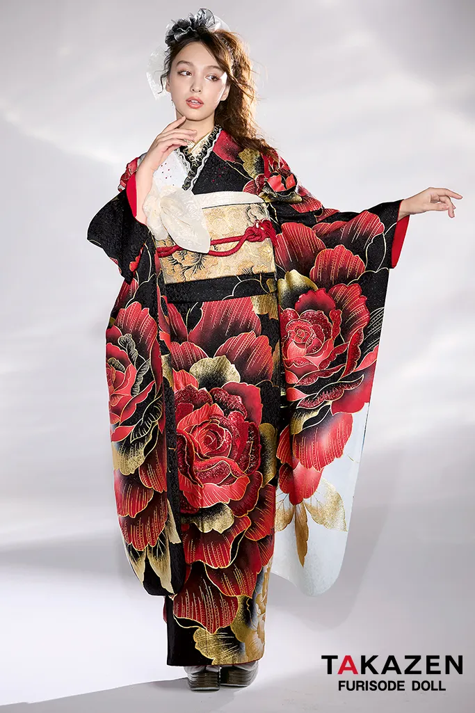 成人式　振袖　キラキラ　モード　セクシー　ラグジュアリー　かっこいい　可愛い　派手　人とかぶらない